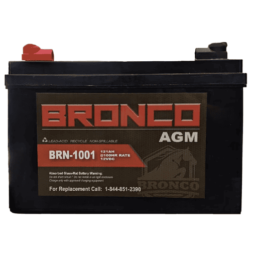 Bronco 121Ah 12V AGM Battery