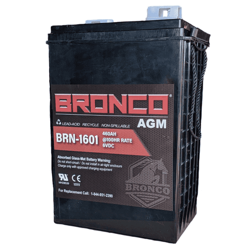 Bronco 460Ah 6V AGM Battery