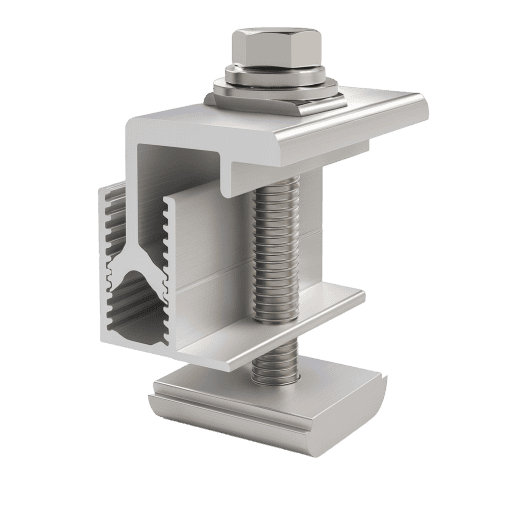 Kinetic Solar End Clamp Adjustable for 30-46mm Frames